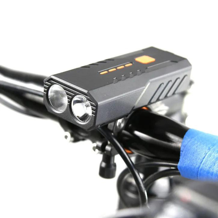 Велофонарь с аккумулятором и зарядным устройством, Фонарь для велопрогулок с зарядкой DM-27 Львов - изображение 7
