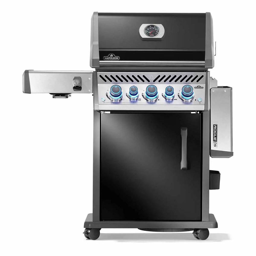 Газовий гриль Napoleon Rogue PRO-S 425 RSIB з бічним пальником Sizzle Zone і вертілем чорний RPS425RSIBPK-2-UA-R Код: 012819 Рівне - фото 6