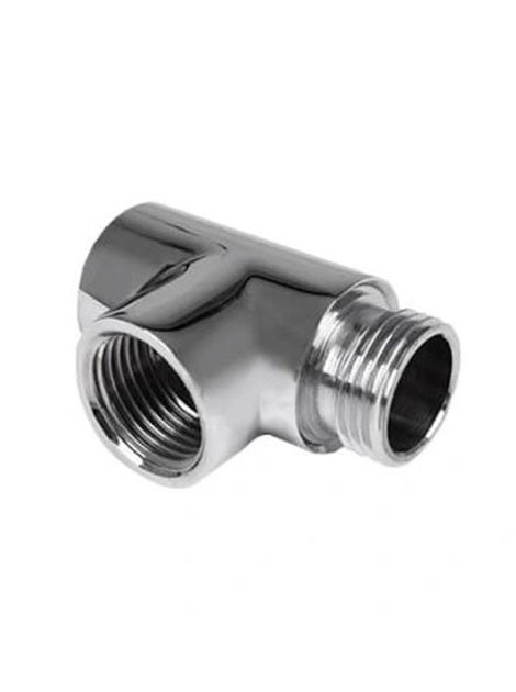 Трійник NAVIN для підключення ТЕНа, 1/2", хром Київ - фото 2