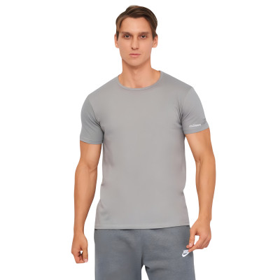 Футболка Kappa T-shirt Mezza Manica Girocollo K1305 GrigioUnito сірий XXL (8002390400745) Винница - изображение 1