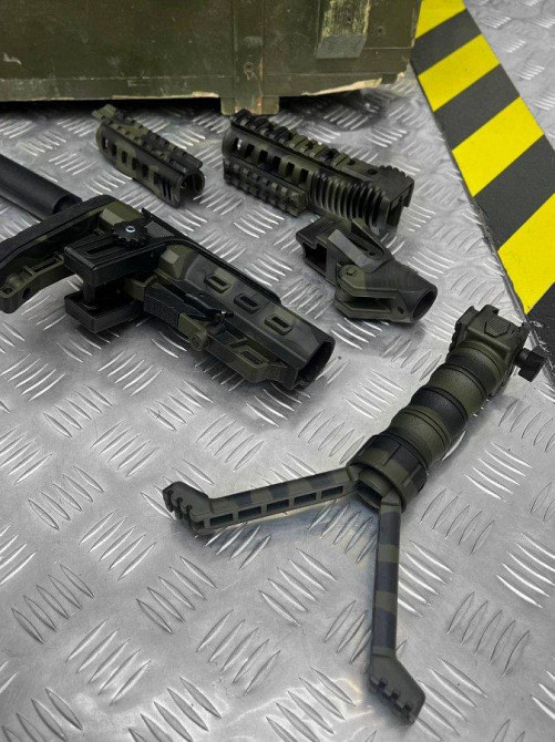 Набор приклад телескопический олива Одесса - изображение 10