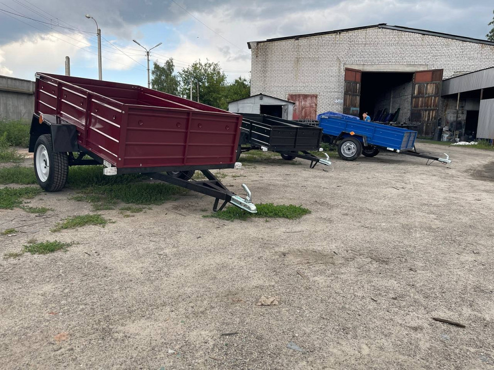 Новий причіп від виробника "Дніпро-230" (230х130х50) та інші практичні причепи Бережани - фото 2