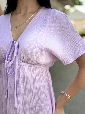 Довга муслінова сукня "Lira" | Батал Київ