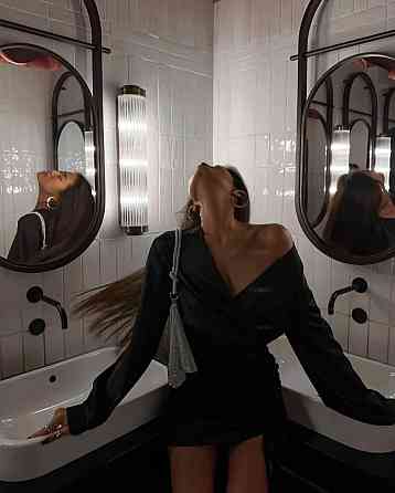 Жіноча романтична мініплаття костюмний атлас Чорний, 42/44 Одеса