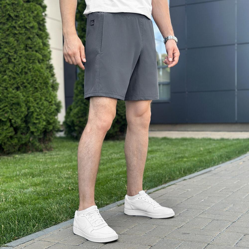 Плавательные шорты мужские темно-серые Pobedov Vocation Dark Gray Киев - изображение 2