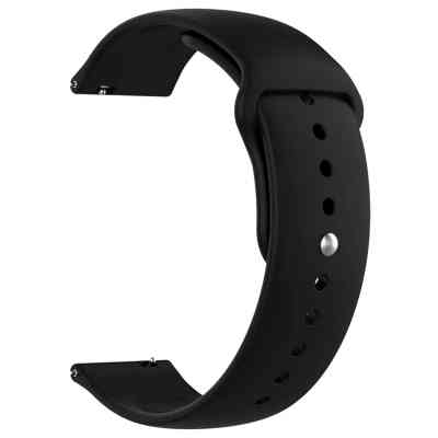 Ремешок для смарт-часов Armorstandart Silicone Watch Strap 20mm Black (ARM60350) Винница