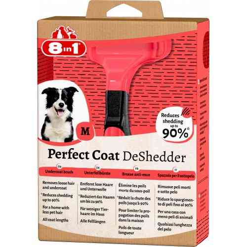 Дешеддер 8in1 Perfect Coat для вычесывания собак размер М 6,5 см Киев