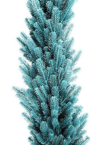 Гирлянда густая из хвои Элит 2 м литая (Голубая) Винница - изображение 2