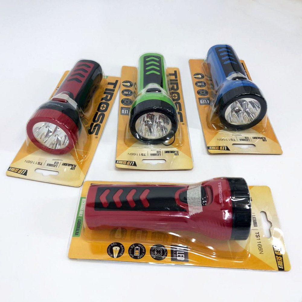 Оригинальный карманный фонарик TIROSS, Фонарь для использования в темноте Police BL-C136-LM+COB CF-17 Львов - изображение 1