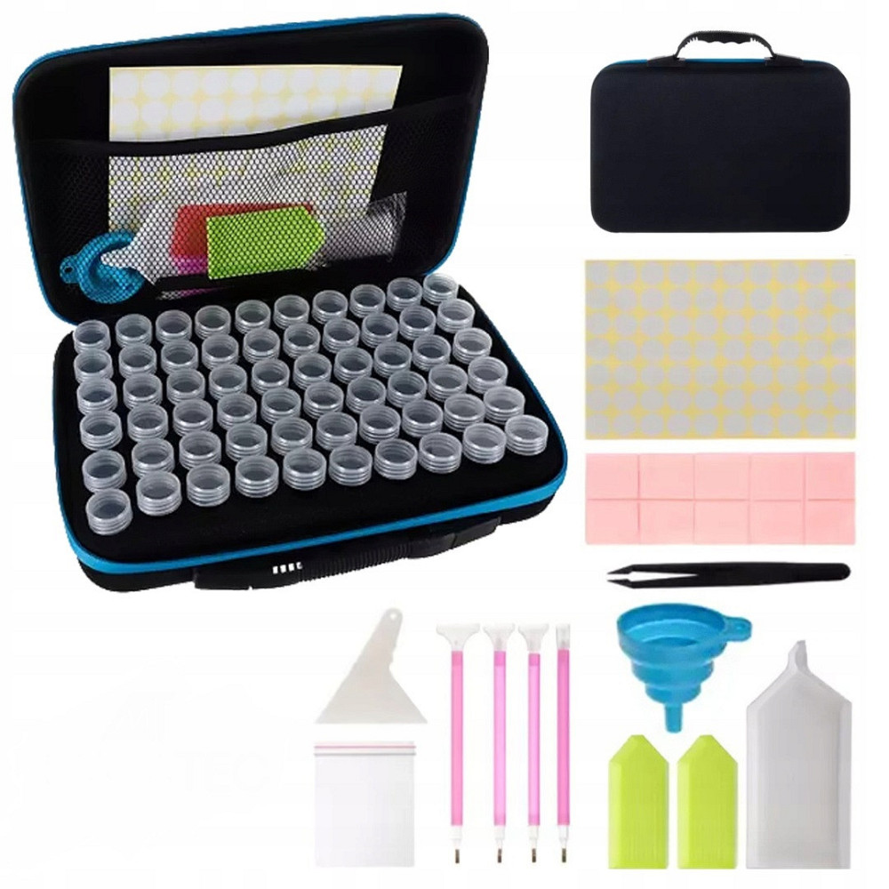 Аксессуары для алмазной живописи в кейсе 100 элементов Malatec (19184) Нововолынск - изображение 2