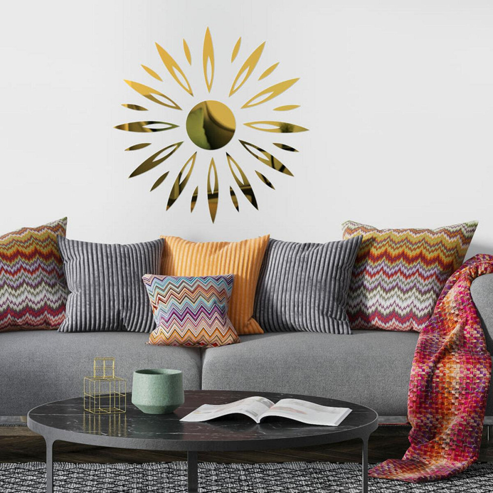 Зеркальный акриловый декор золото, 25 штук Киев - изображение 5