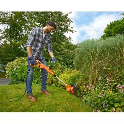 Тример садовий Black&amp;Decker 0.45 кВт, ширина косіння 25 см, 7300 об/хв, вага 2.4 кг (BESTA525) Вінниця - фото 4