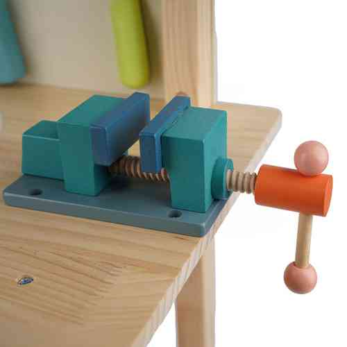 Детская игровая мастерская с деревянными инструментами 3в1 Kruzzel (26546) Нововолынск