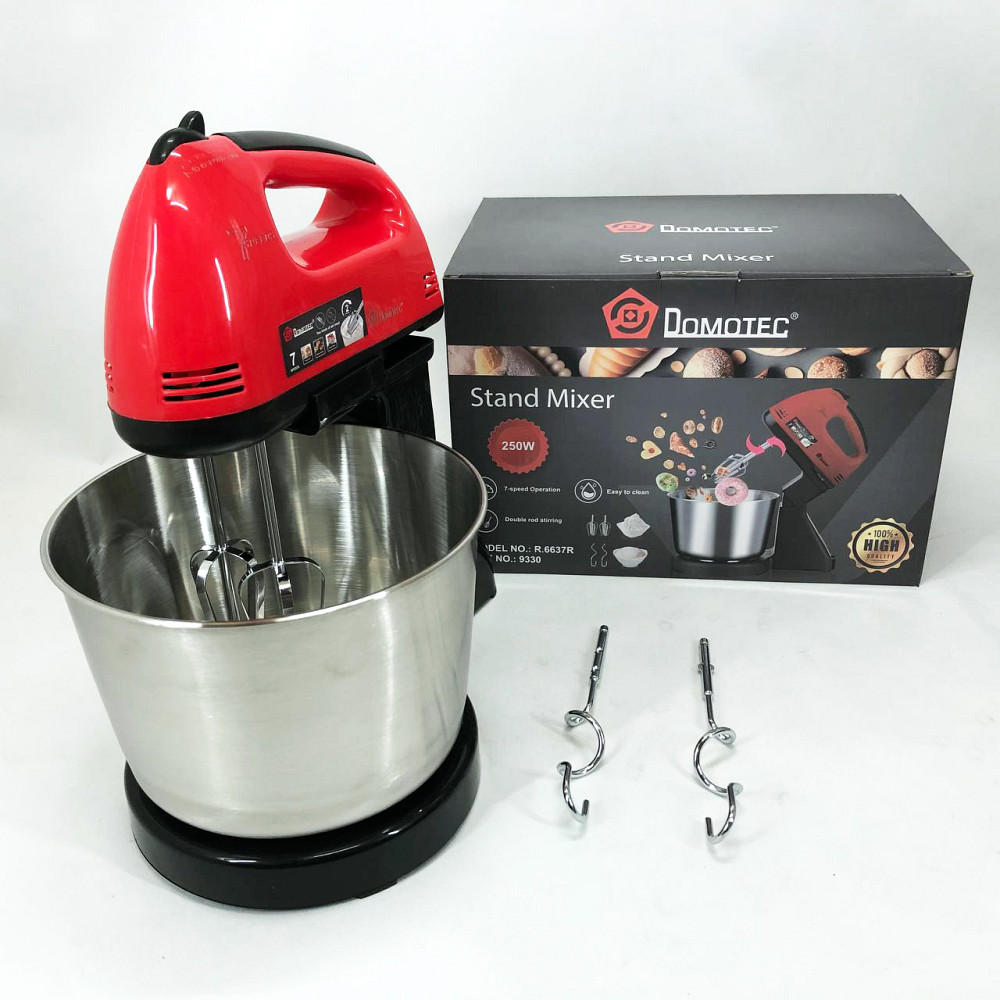 Портативний ручний міксер, Міксер побутовий кухонний, Хороший міксер для тіста віночок для дому LH-63 Львів - фото 2