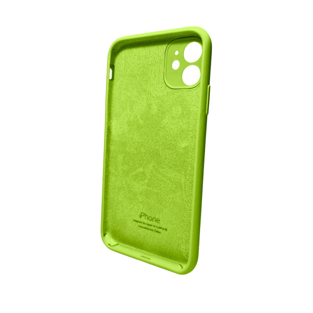 Чохол для смартфона Silicone Full Case AA Camera Protect for Apple iPhone 11 Pro кругл 24,Shiny Green Киев - изображение 2