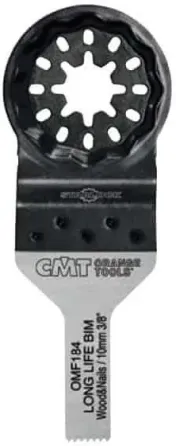 Cmt Orange Tools Полотно для пилки Do Cięcia Wgłębnego W Drewnie I Metalu Bim 10X30Mm Starlock 50Szt. Omf184X50 Киев