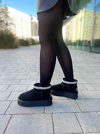 ITTS Угги жіночі ITTS 7860-1 чорні (зима, замша натуральна) (5639) 40 Коломыя