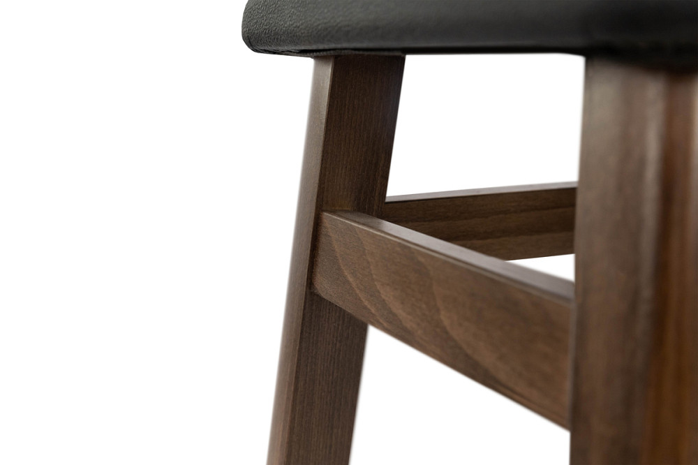 Табурет БАРНИЙ КВАДРАТНИЙ М'ЯКИЙ (80 см), темн.гор Київ - фото 4