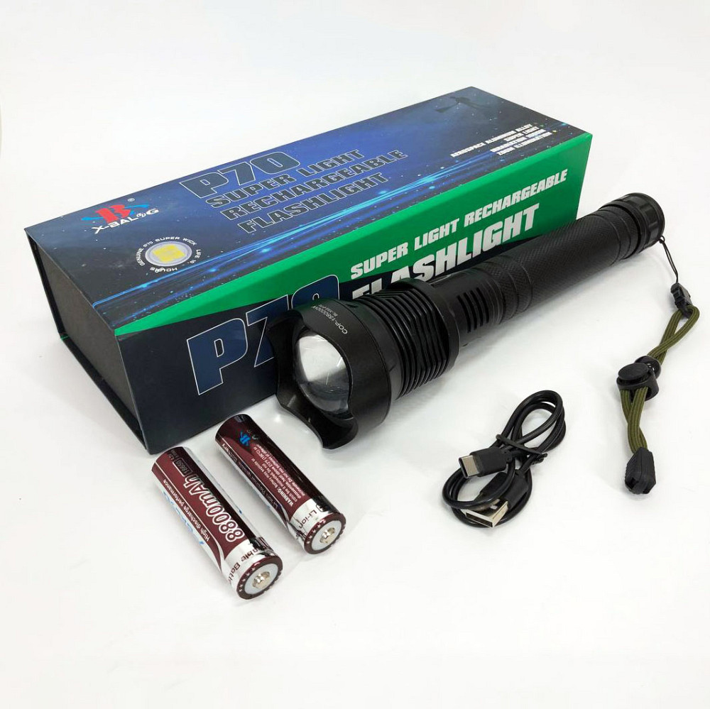 Фонарь военный зсу, Ударопрочный водонепроницаемый фонарь, Профессиональный тактический фонарик JT-10 Ивано-Франковск - изображение 9