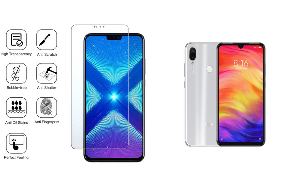Защитное стекло NeoGlass для Xiaomi Redmi Note 7 – ультрапрозрачное и устойчивое Киев - изображение 4