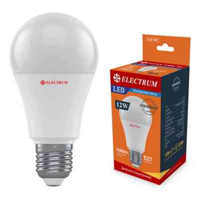 Лампочка Electrum A60 12W PA LS-V10 Е27 4000K (A-LS-1427) Вінниця
