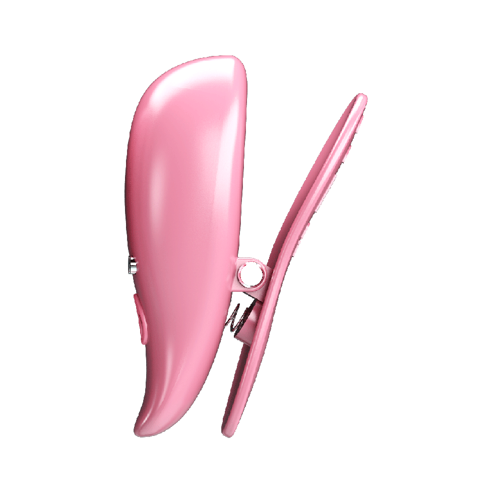 Вибростимуляторы-зажимы для сосков Pretty Love Leaf, розовые, 5.1 х 1.9 см Sex Aura Киев - изображение 4