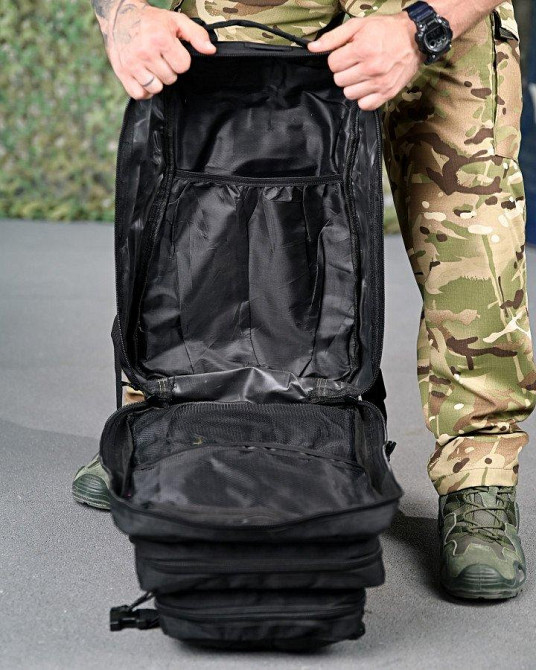 Тактичний штурмовий рюкза  MX  35л  черный РП7329 Одесса - изображение 5