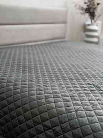 Ecotton Покривало Ecotton 220х240 см антиалергенне з полісатину сірого кольору Nid Grey Киев