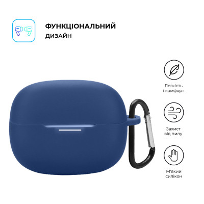 Чохол для навушників Armorstandart Hang Case для Xiaomi Redmi Buds 6 Pro Dark Blue (ARM83395) Вінниця - фото 2