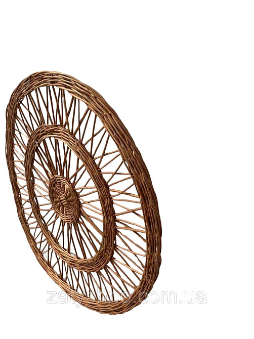 Декор плетений на стіну, діаметр 60 см Київ - фото 2