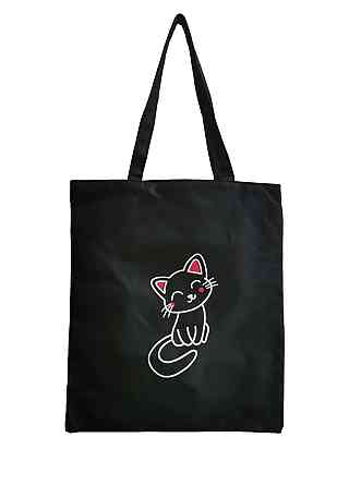 Шоппер черный Арт 9093-7 Киев
