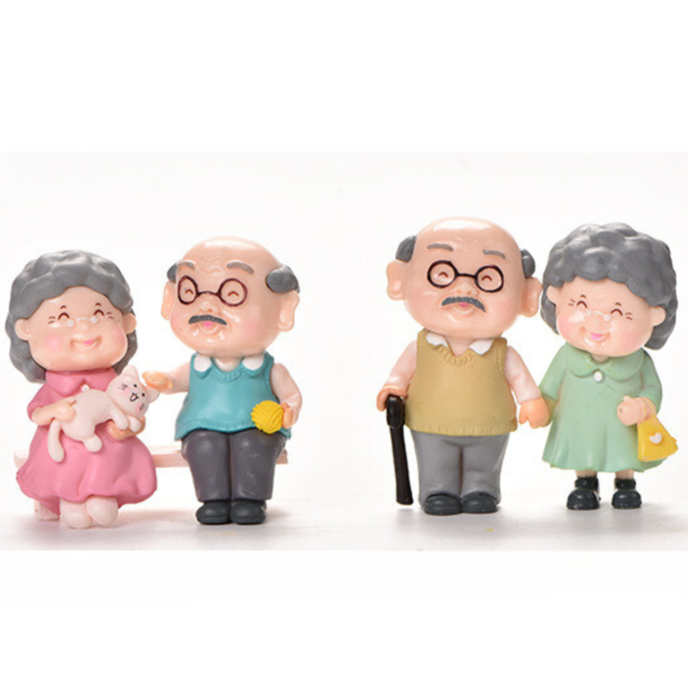 Декоративні фігурки Дідуся і бабусі для міні-саду, флораріуму, массаріуму, вазону, моделізму, мікроландшафту Одеса - фото 5