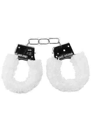 Наручники - Ouch! Beginner's Handcuffs Furry White Sex Aura Київ