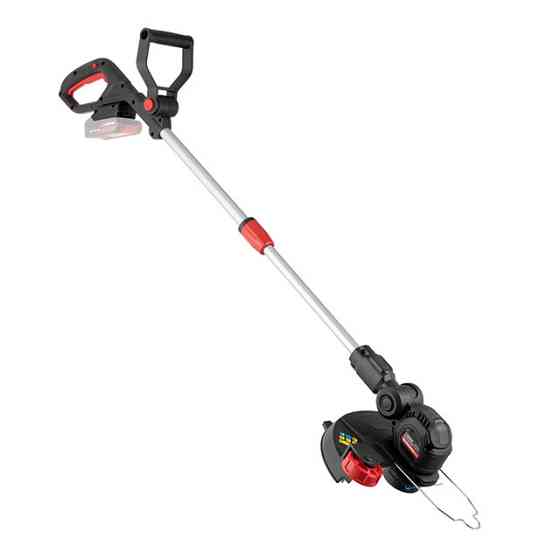 Тример акумуляторний 20 В, 7500 об/хв, діаметр обертання волосіні 300 мм, котушка, без ЗП та АКБ, STORM INTERTOOL WT-9112 Київ