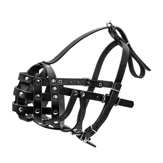 Намордник твердий "CoLLaR" (боксер великий) чорний Коломыя