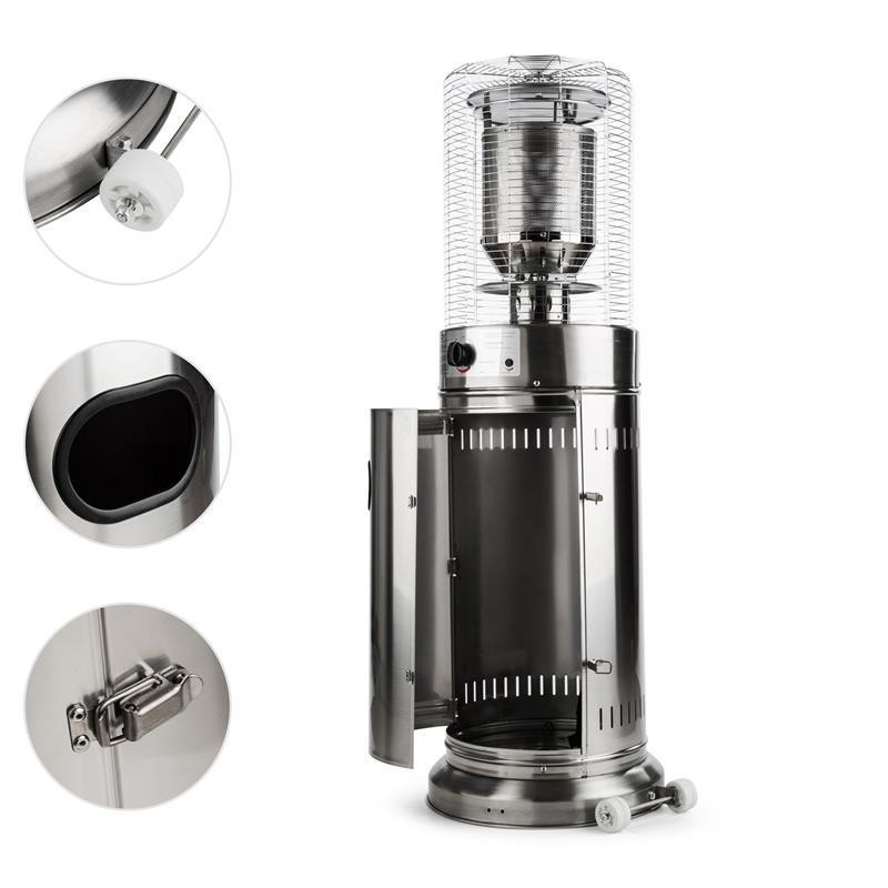 Нагрівач для патіо Heatwave V2A + комплект кришок (Німеччина, читати опис) Рівне - фото 2