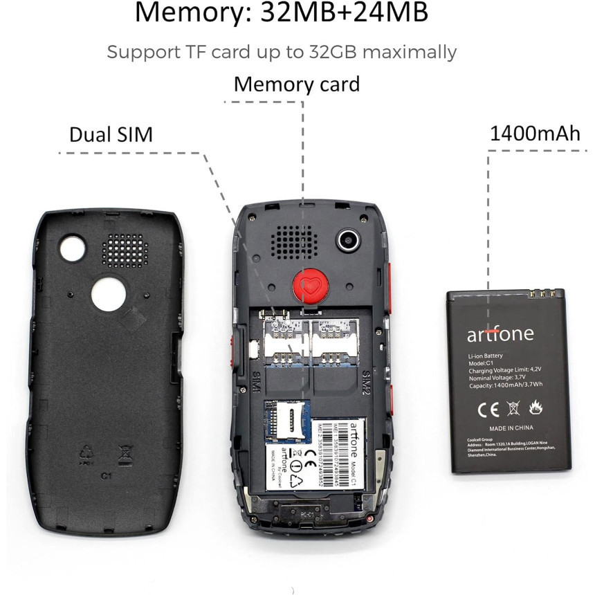 Б/В ЧИТАТЬ ОПИСАНИЕ Мобильный телефон Artfone C1 две SIM-карты (my-0165) Днепр - изображение 5
