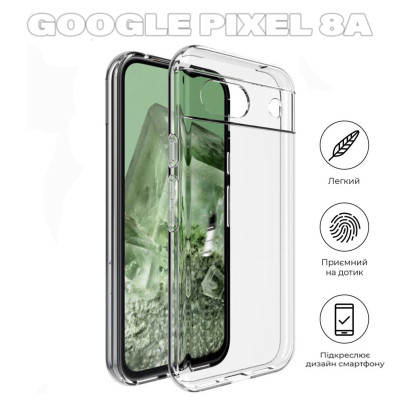 Чехол для мобильного телефона BeCover Google Pixel 8a Transparancy (711662) Вінниця - фото 5