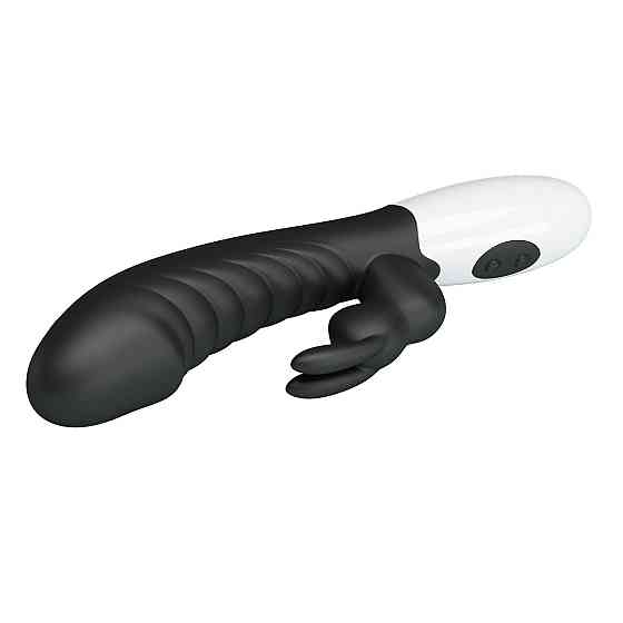 Вибратор - Pretty Love Naughty Bunny Vibrator Black Sex Aura Киев