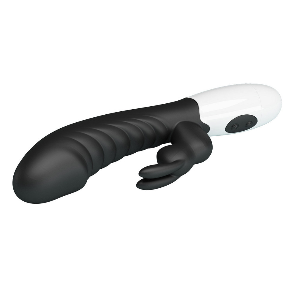 Вибратор - Pretty Love Naughty Bunny Vibrator Black Sex Aura Киев - изображение 3