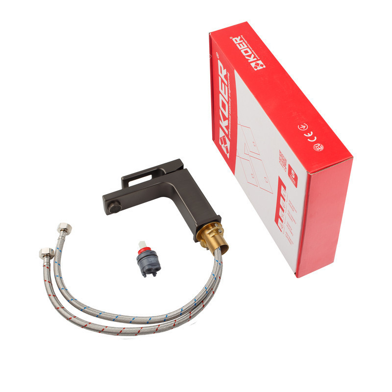 Змішувач для умивальника KOER KB-10009-07 (Колір графіт) (KR5976)   ( 29905 ) Харків - фото 7