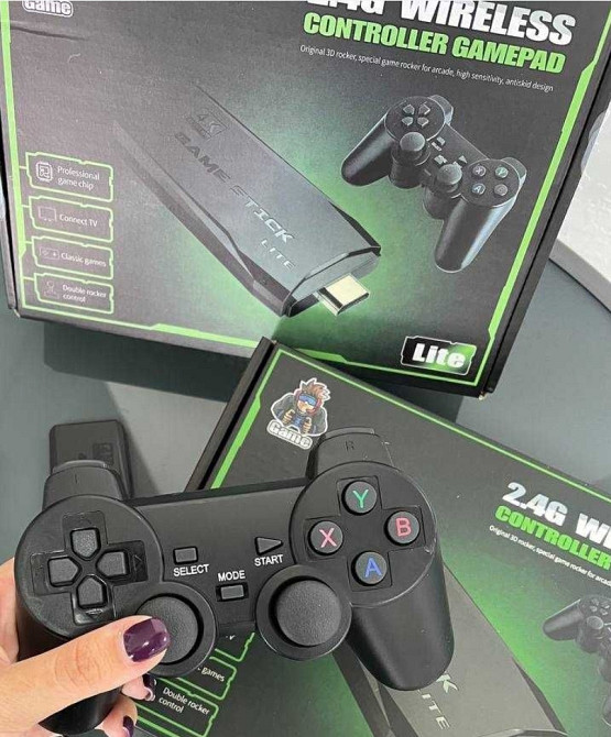 Игровая ПРИСТАВКА на 1000 игр! + 2 джойстика! Консоль на двоих! Харьков - изображение 4