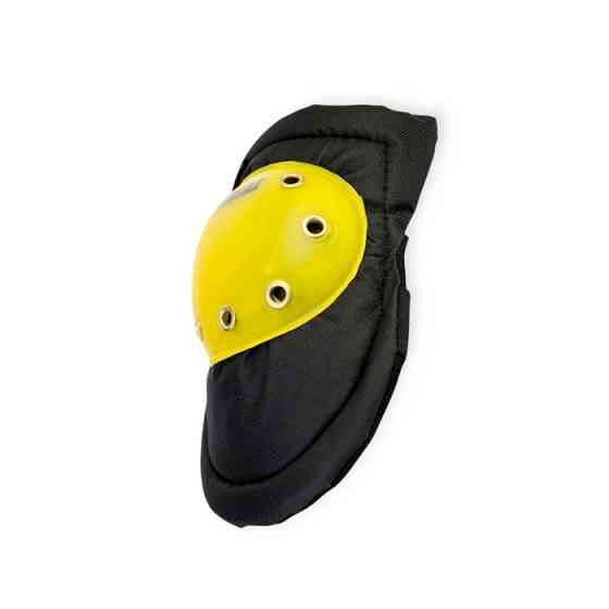 Наколінники поліестер, міцний пластик, м'які подушки, еластичні ремені, чорні Мукачево