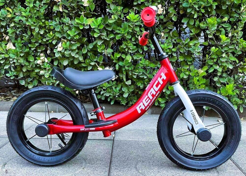 Велобіг CORSO Reach сталева рама колесо 12 надувні колеса підніжка підставка для ніг дзвіночок Червоний (RC-4609-50) Чернигов - изображение 1