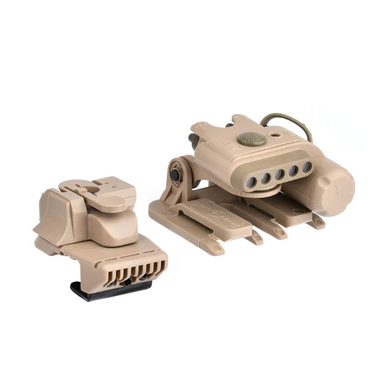 Тактичний ліхтар Airsoft Wadsn Gen 3 на шолом (Койот) Вінниця - фото 1