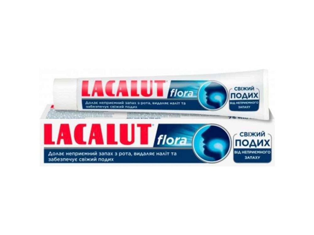 Зубная паста 75мл Flora ТМ LACALUT Киев - изображение 1