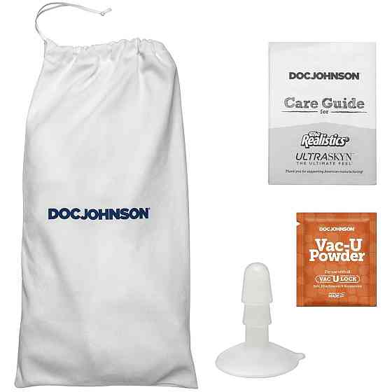 Фалоімітатор Doc Johnson Signature Cocks Dan Damage 10 inch UltraSkyn Sex Aura Київ