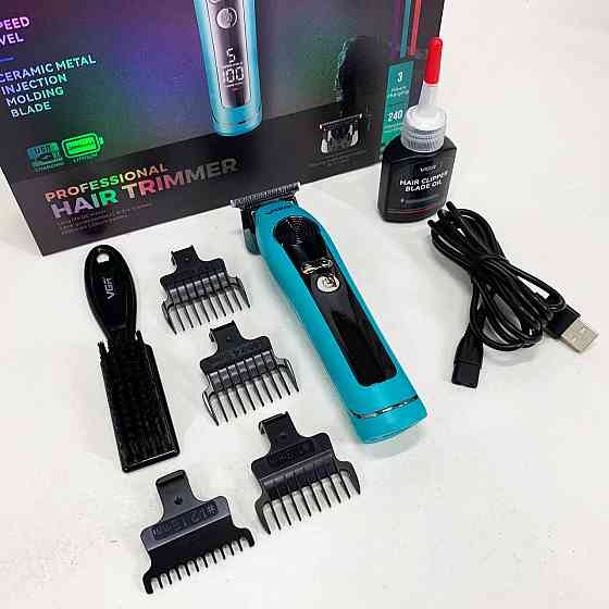 Машинка для окантовки акумуляторна VGR, Машинка для стрижки від акб, Професійний бездротовий тример SC-37 Івано-Франківськ