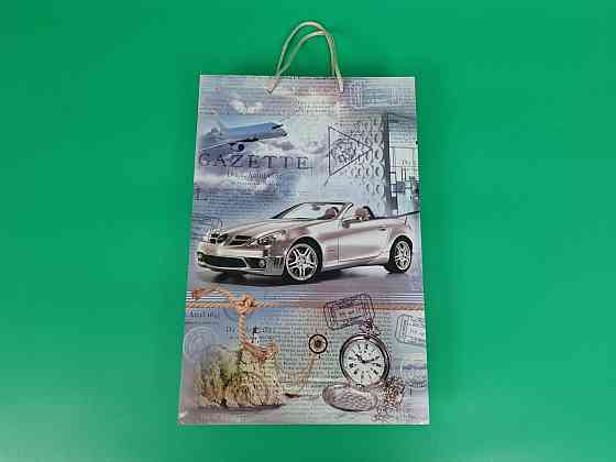 Большой бумажный пакет вертикальный  25/37/8(артBV-065) (12 шт) Харьков