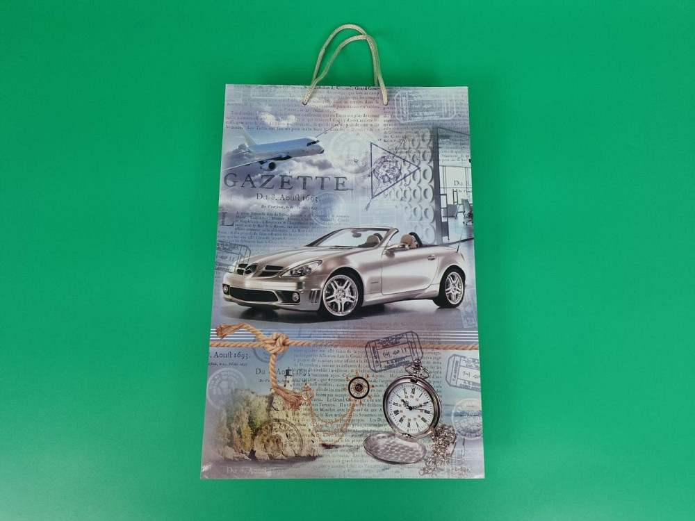 Большой бумажный пакет вертикальный  25/37/8(артBV-065) (12 шт) Харьков - изображение 4